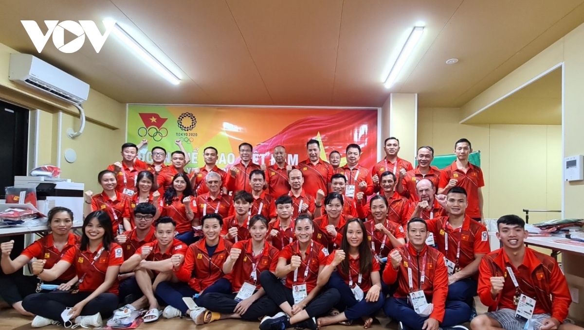 Vietnamese athletes participate in training ahead of Tokyo Olympics